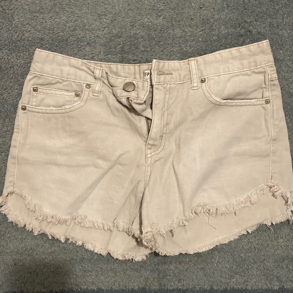 Free people Jean shorts
